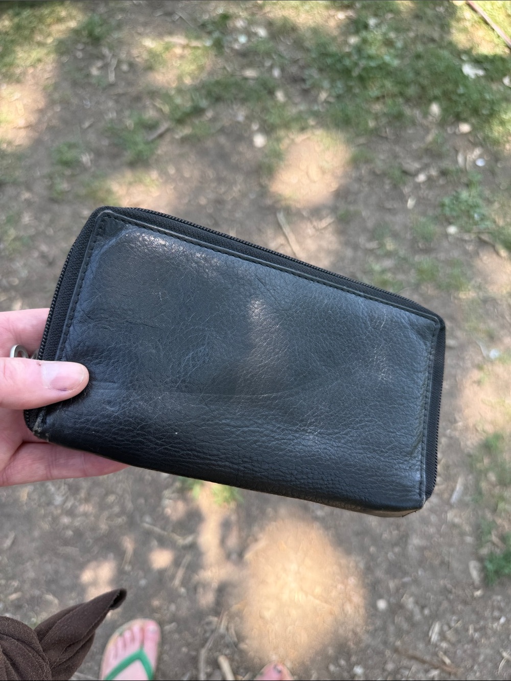 Paul & Taylor leather wallet vintage envelope